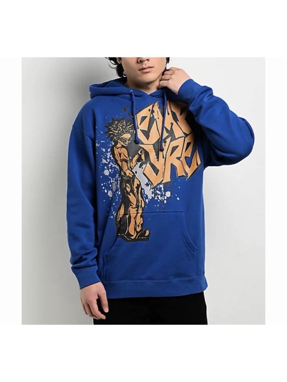 Empyre Mens Numetal Blue Sweatshirt Hoodie XXL